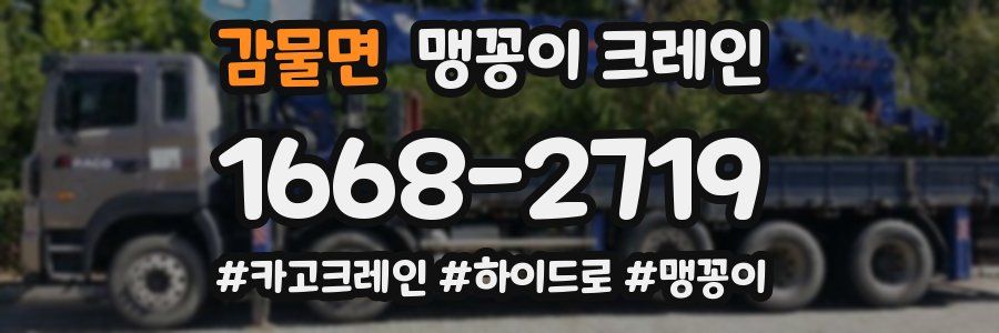 감물면 맹꽁이 크레인