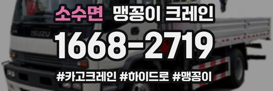 소수면 맹꽁이 크레인