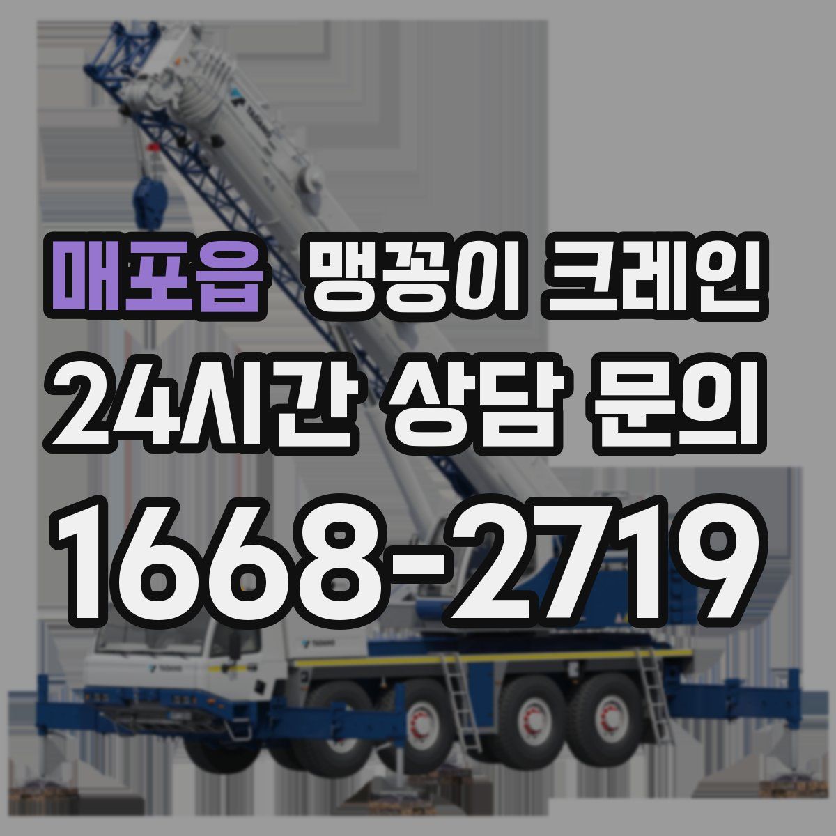 매포읍 맹꽁이 크레인