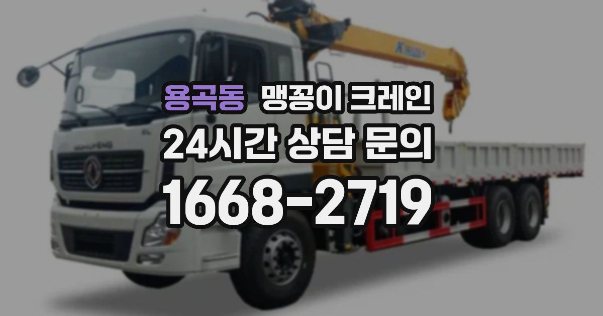 용곡동 맹꽁이 크레인