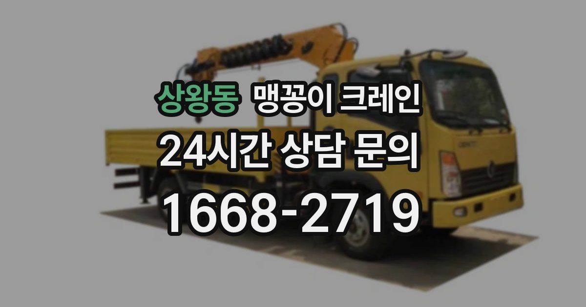 상왕동 맹꽁이 크레인