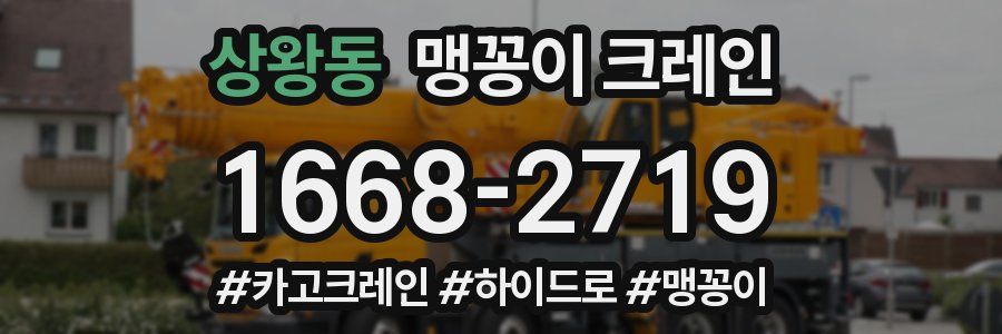상왕동 맹꽁이 크레인