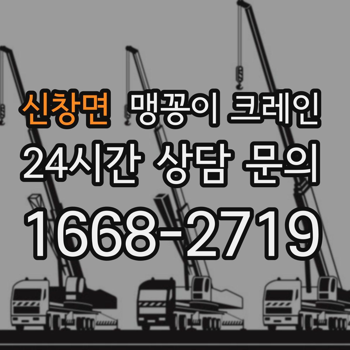 신창면 맹꽁이 크레인