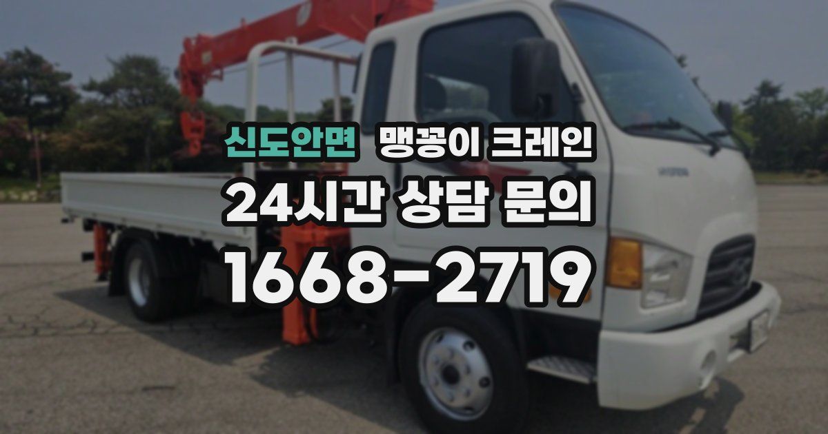 신도안면 맹꽁이 크레인