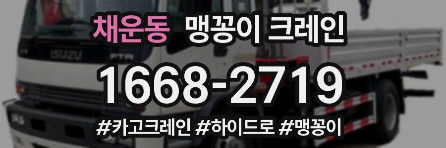 채운동 맹꽁이 크레인