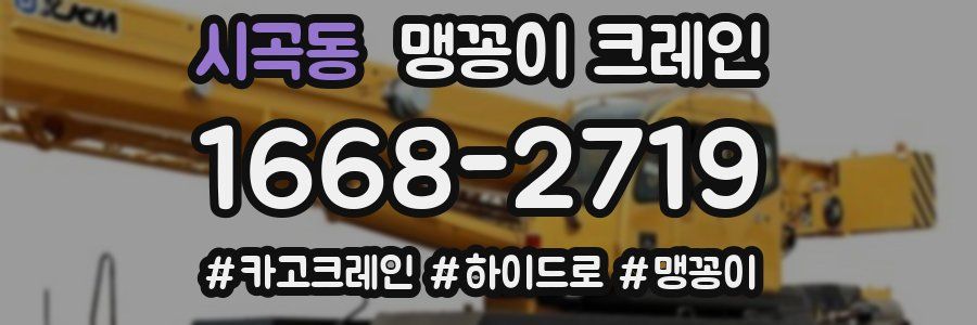 시곡동 맹꽁이 크레인