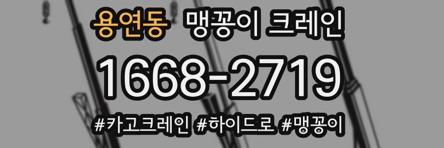 용연동 맹꽁이 크레인