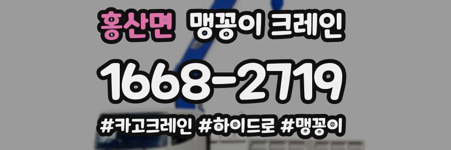 홍산면 맹꽁이 크레인
