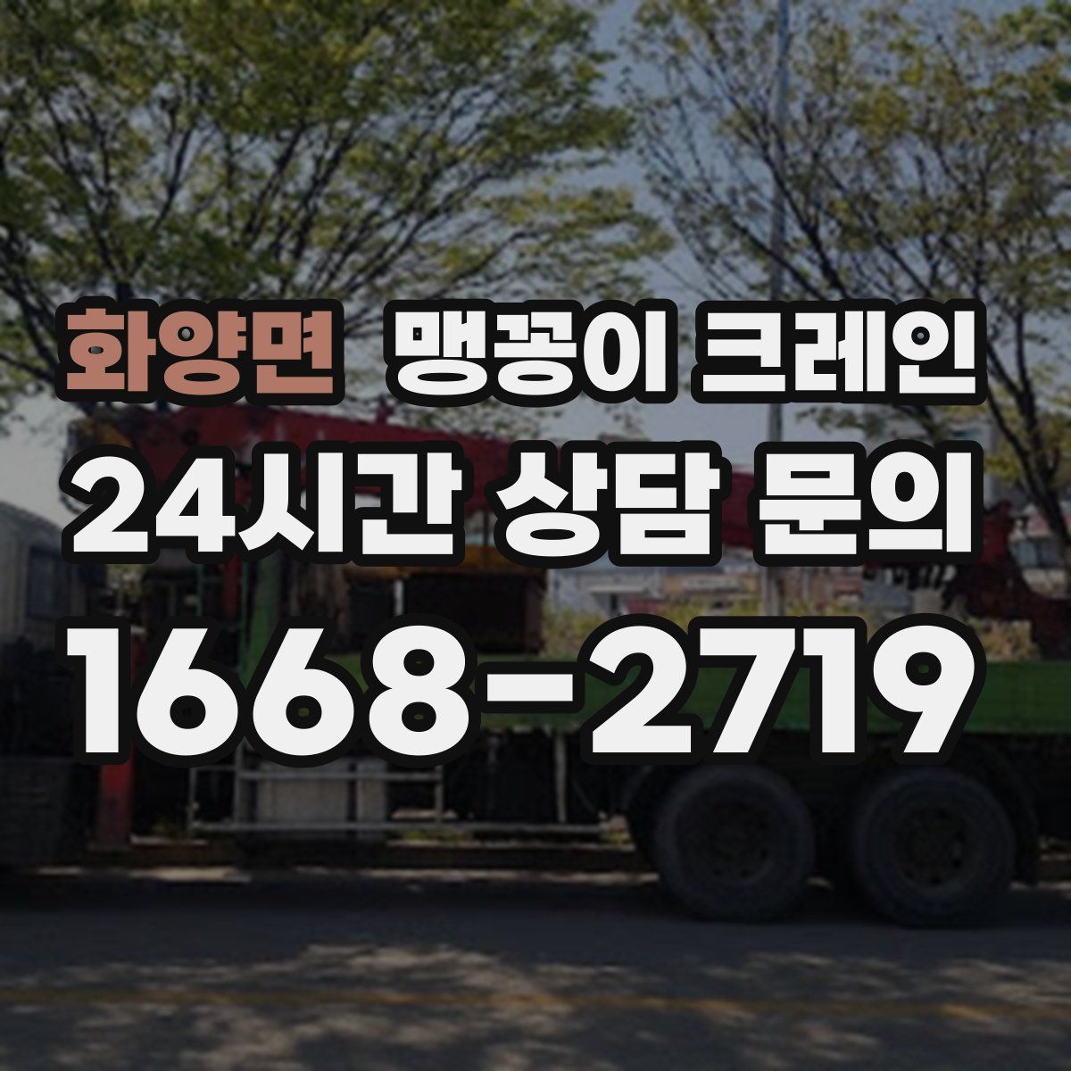 화양면 맹꽁이 크레인