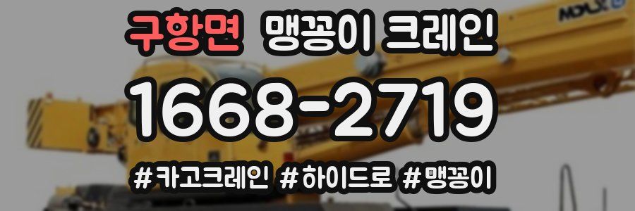 구항면 맹꽁이 크레인