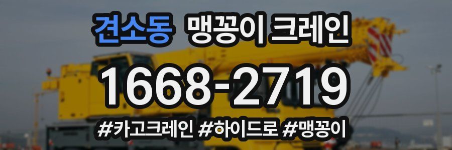 견소동 맹꽁이 크레인