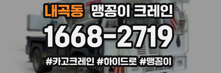 내곡동 맹꽁이 크레인
