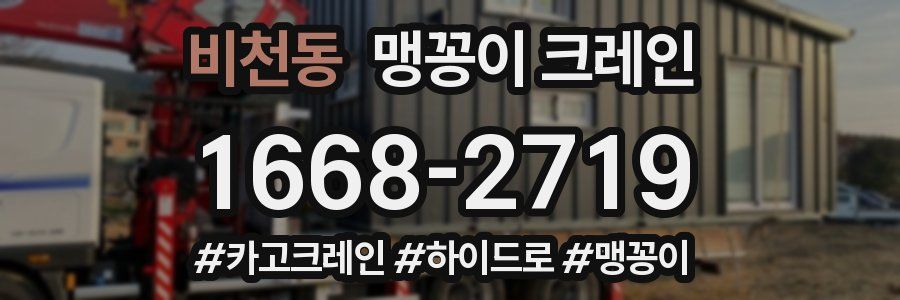 비천동 맹꽁이 크레인