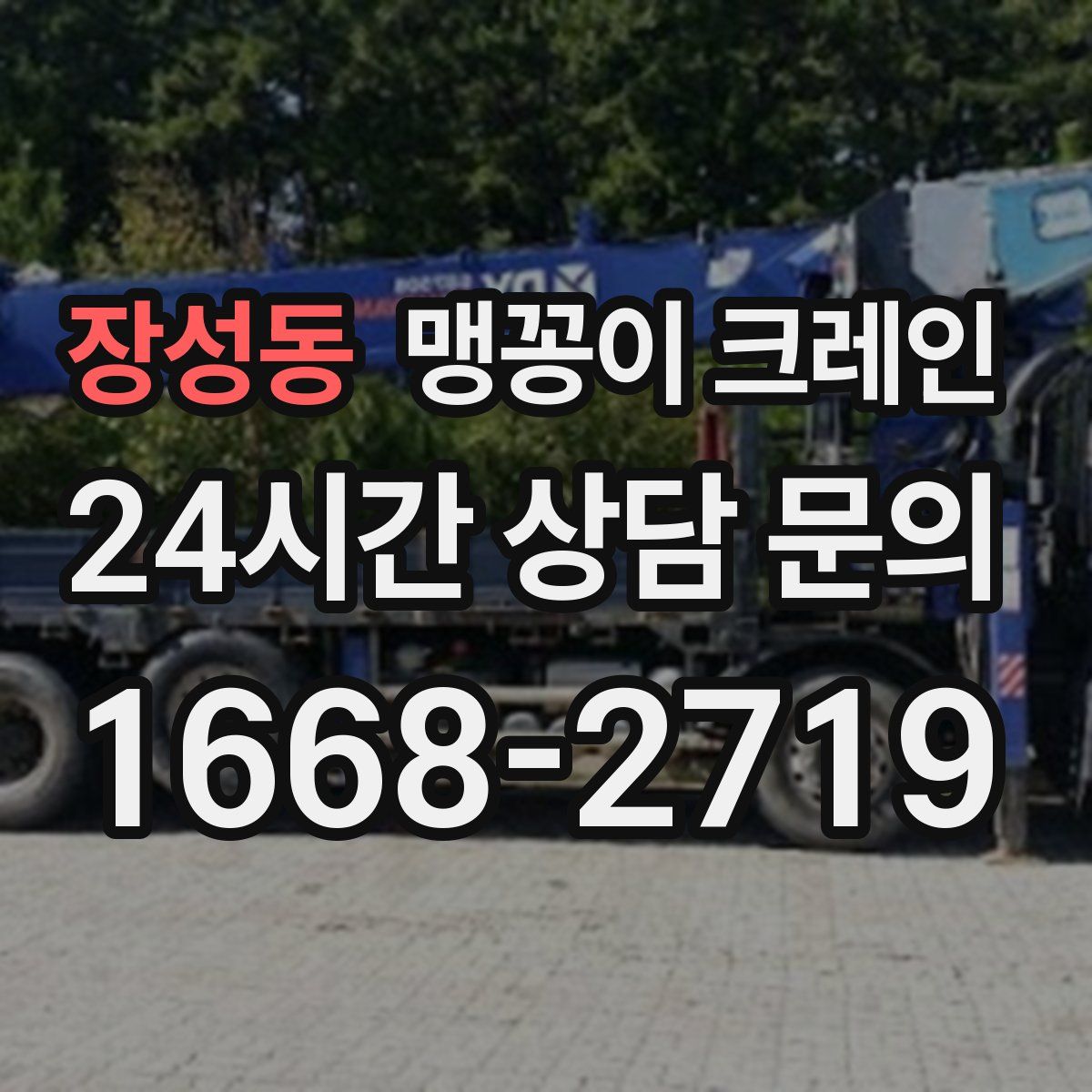 장성동 맹꽁이 크레인