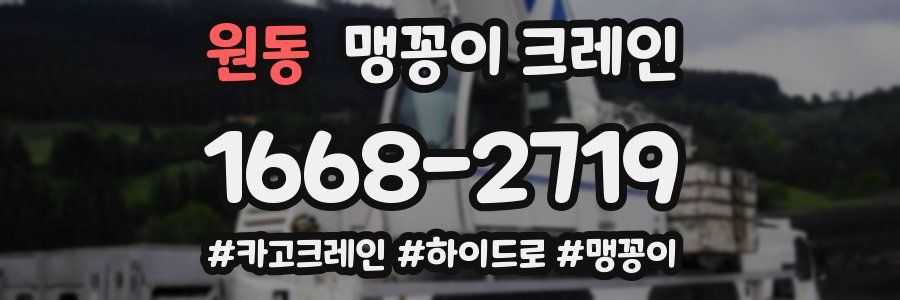 원동 맹꽁이 크레인