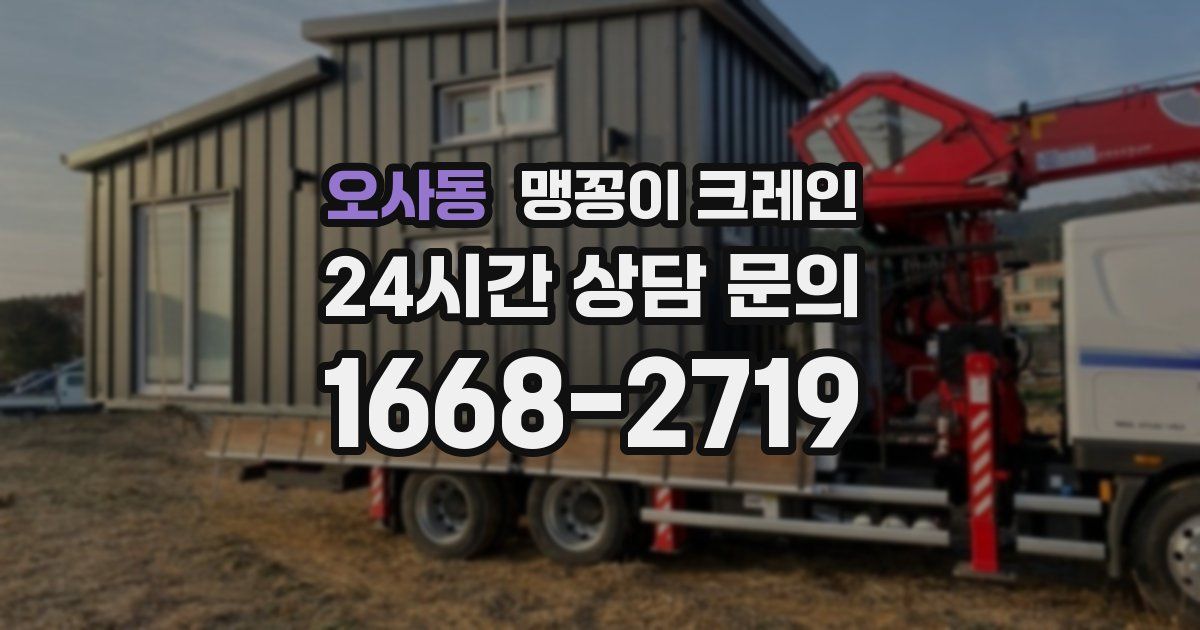 오사동 맹꽁이 크레인