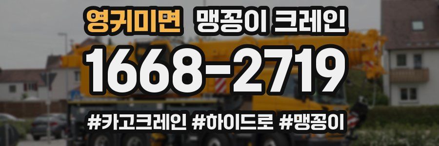 영귀미면 맹꽁이 크레인
