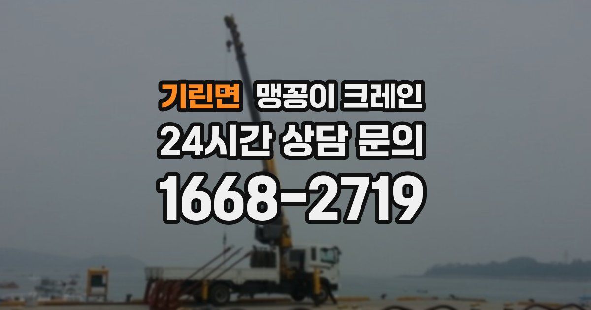 기린면 맹꽁이 크레인