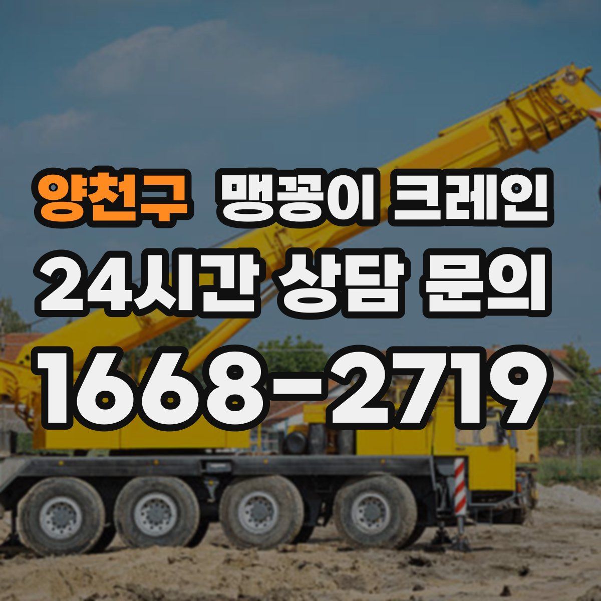 양천구 맹꽁이 크레인
