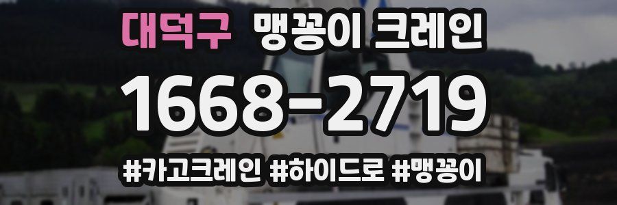대덕구 맹꽁이 크레인