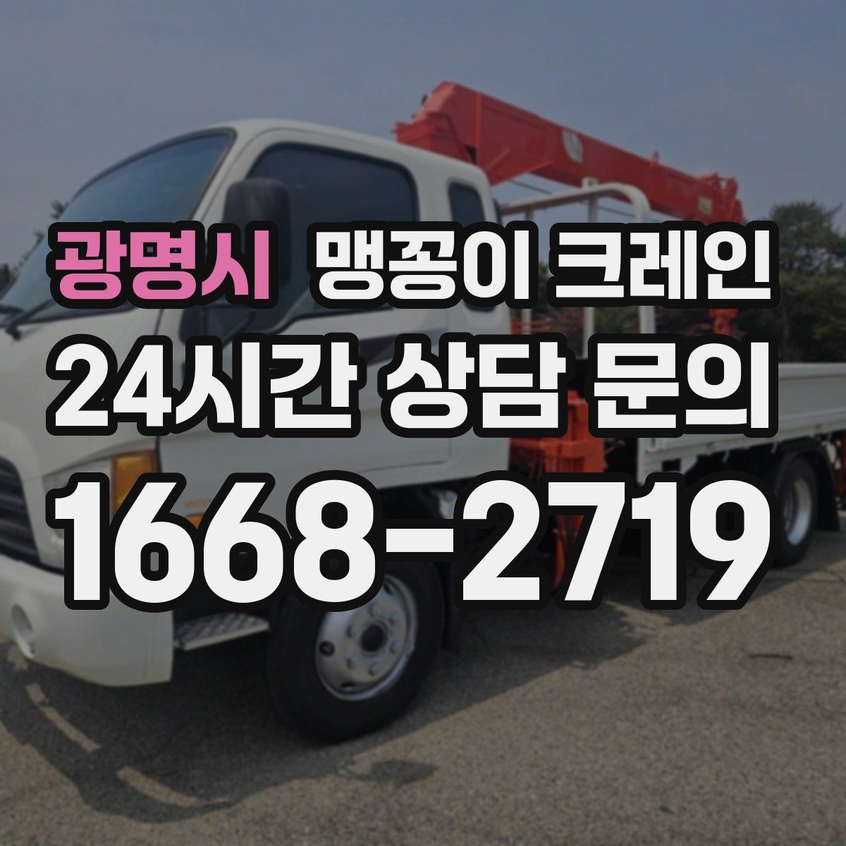 광명시 맹꽁이 크레인