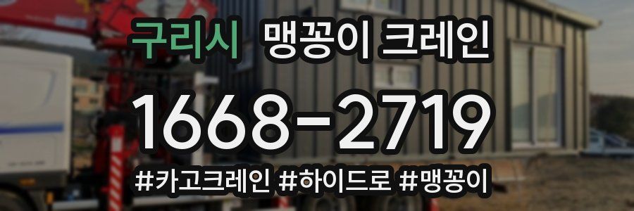 구리시 맹꽁이 크레인