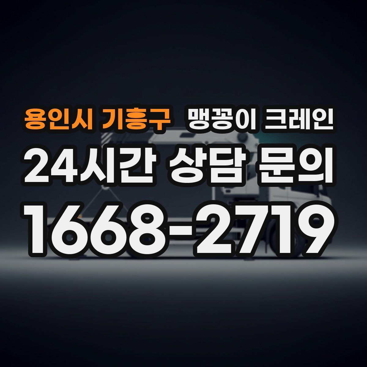 용인시 기흥구 맹꽁이 크레인