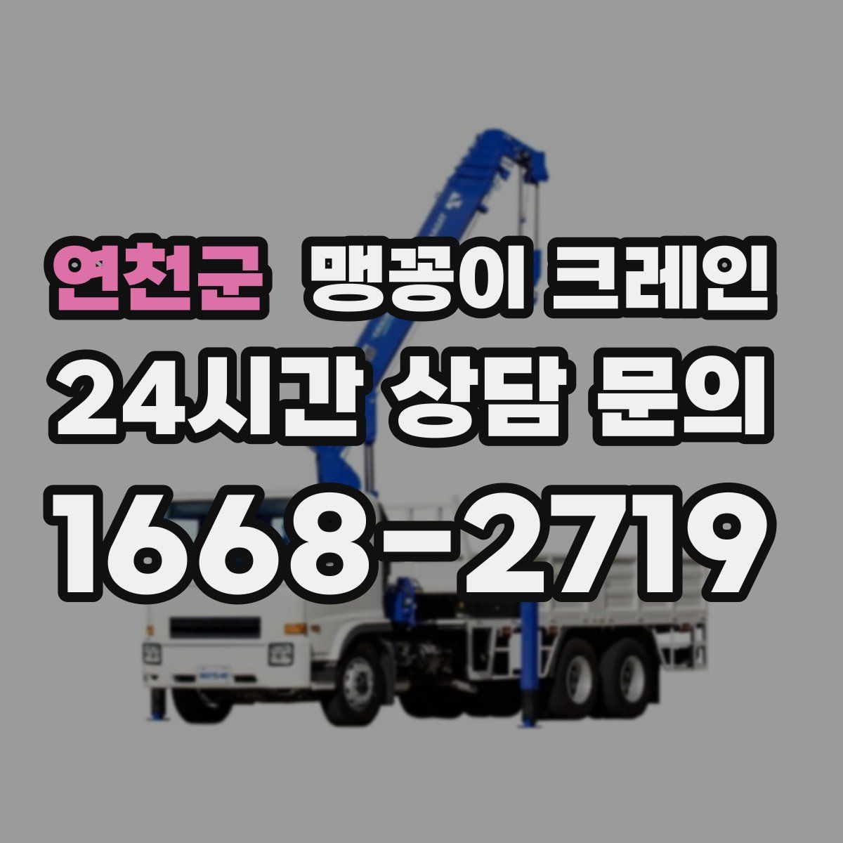 연천군 맹꽁이 크레인