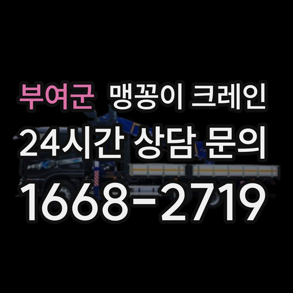 부여군 맹꽁이 크레인