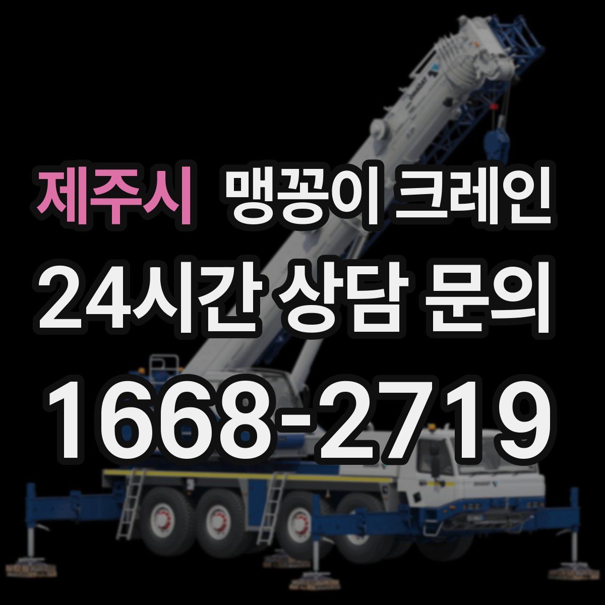 제주시 맹꽁이 크레인