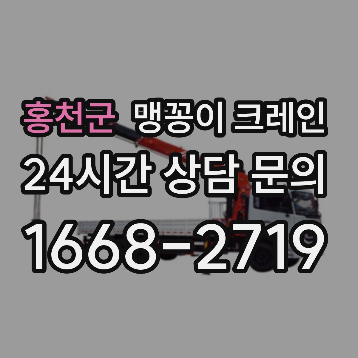 홍천군 맹꽁이 크레인