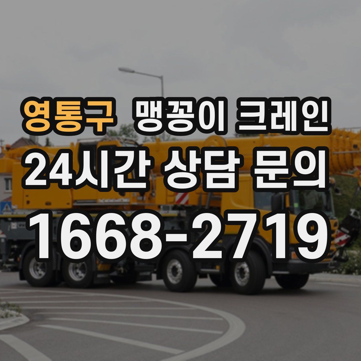 영통구 맹꽁이 크레인