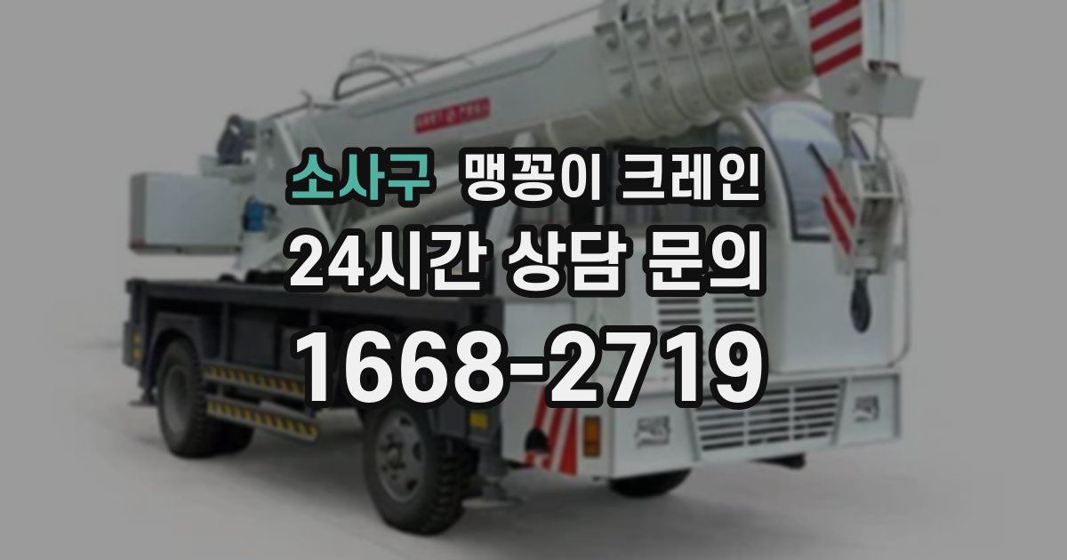 소사구 맹꽁이 크레인