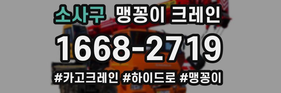 소사구 맹꽁이 크레인