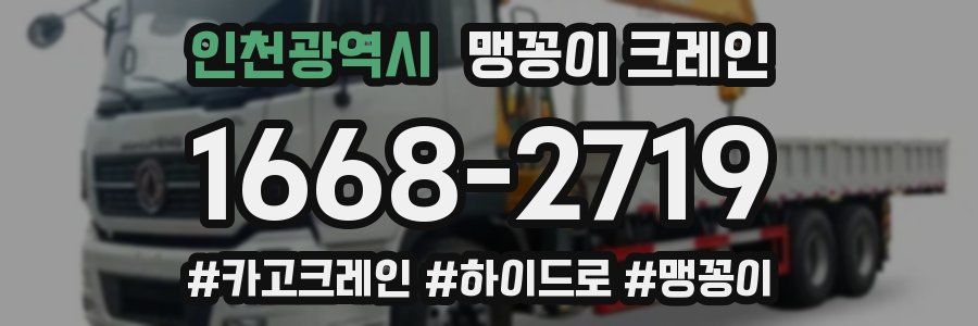 인천광역시 맹꽁이 크레인