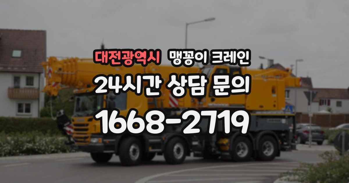 대전광역시 맹꽁이 크레인