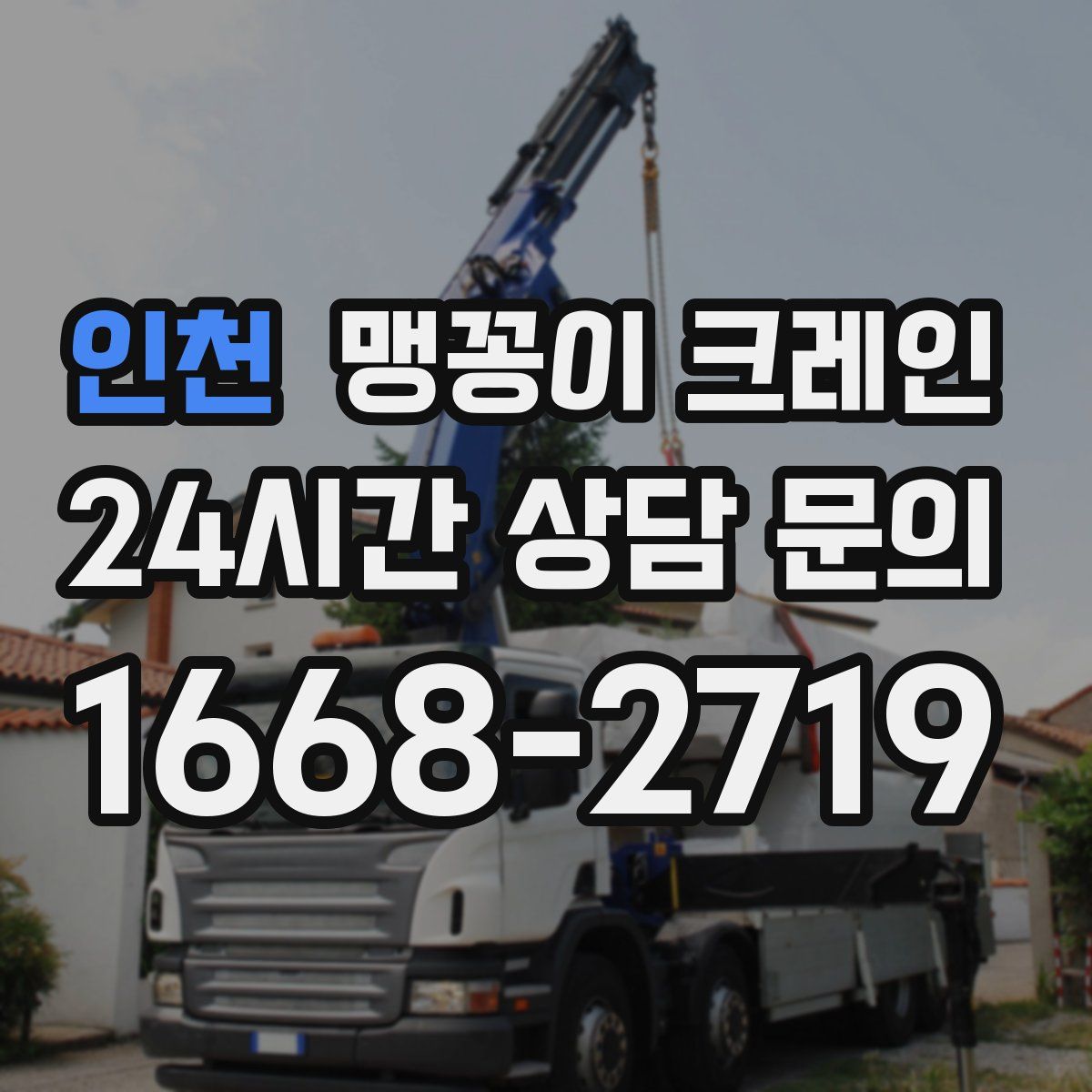 인천 맹꽁이 크레인