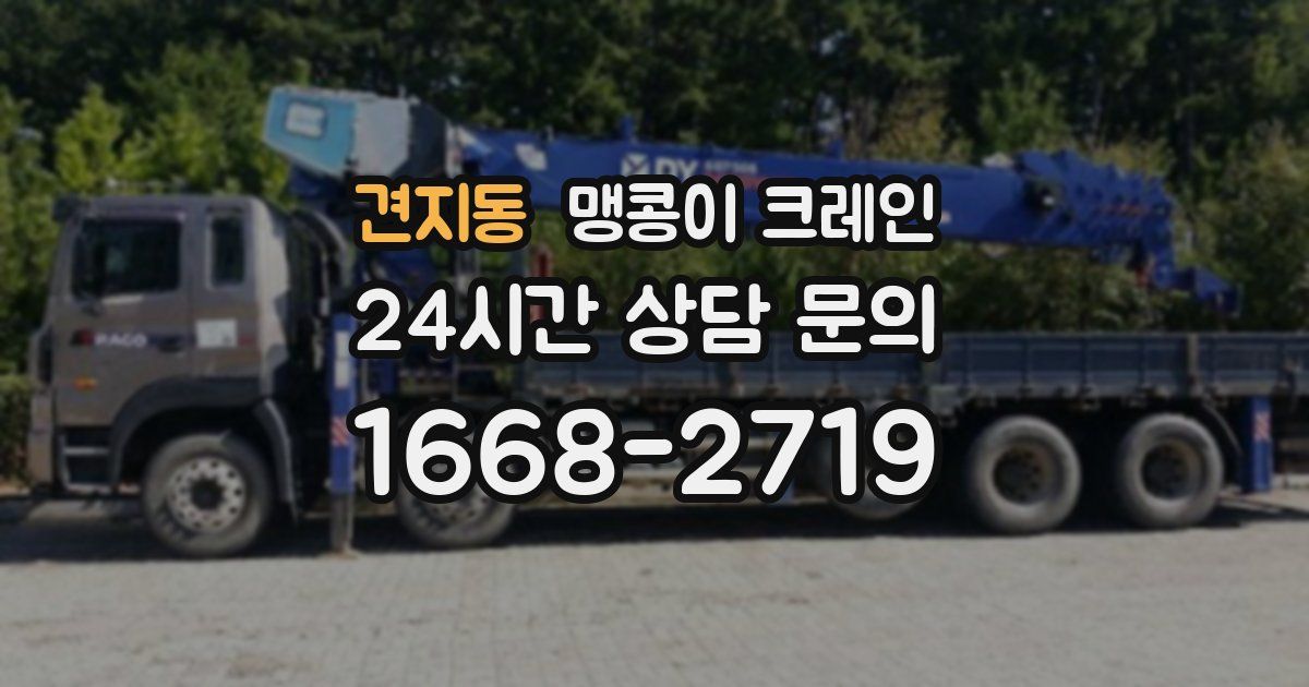 견지동 맹콩이 크레인