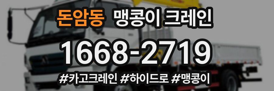 돈암동 맹콩이 크레인