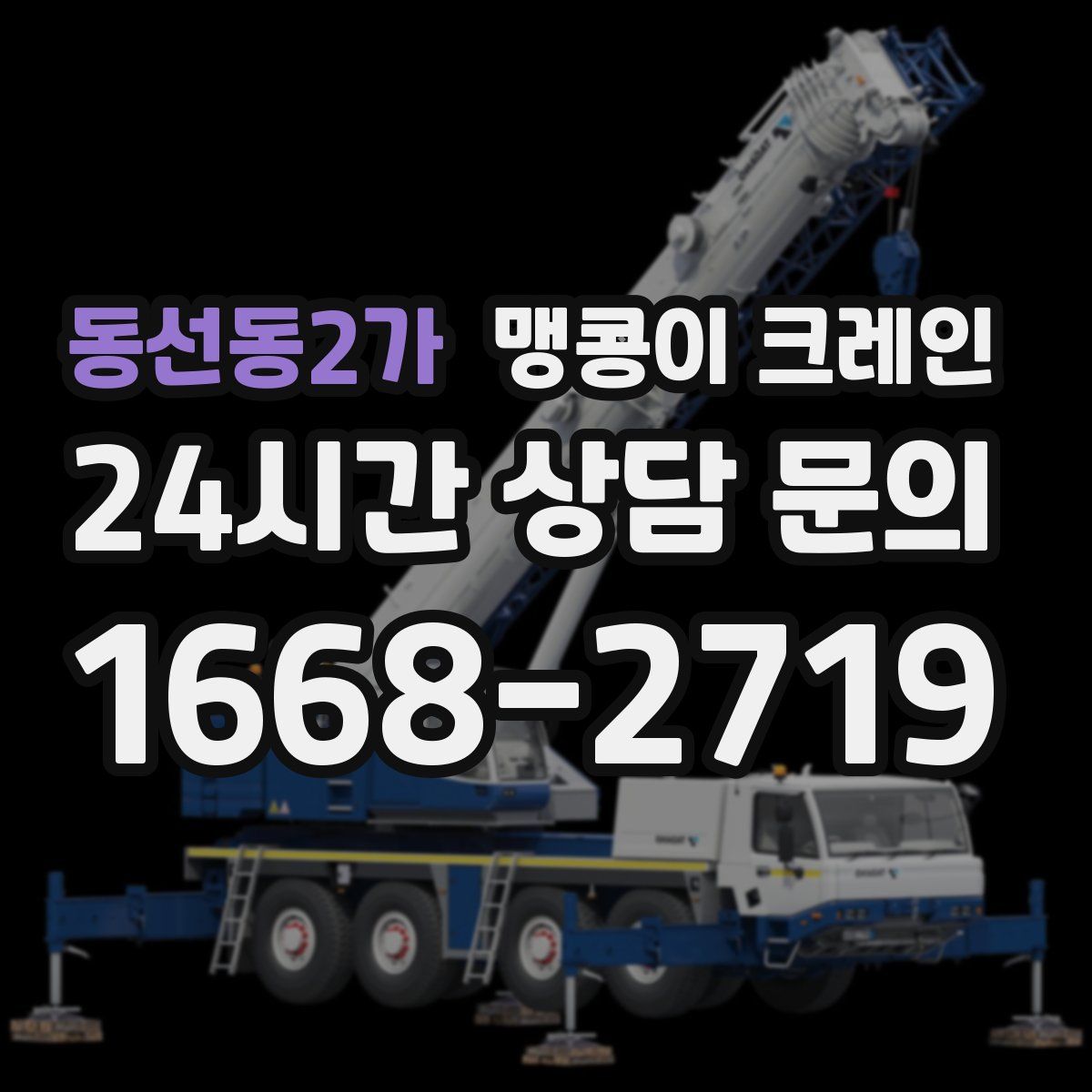 동선동2가 맹콩이 크레인