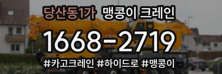 당산동1가 맹콩이 크레인
