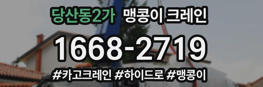 당산동2가 맹콩이 크레인