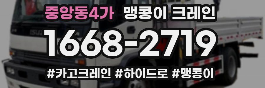 중앙동4가 맹콩이 크레인