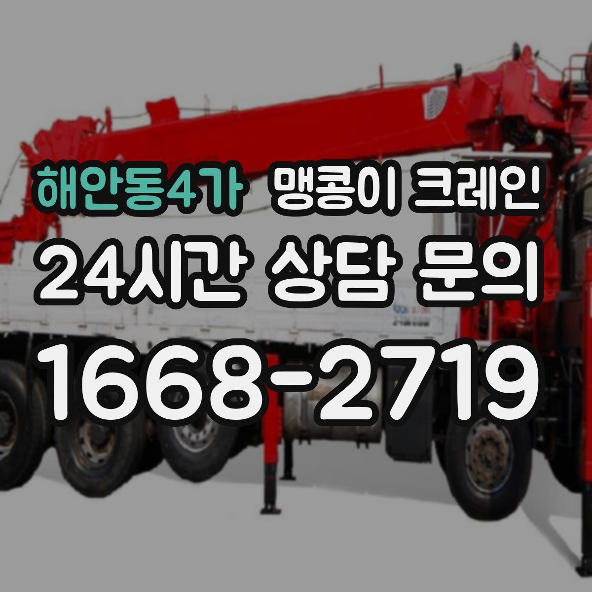 해안동4가 맹콩이 크레인