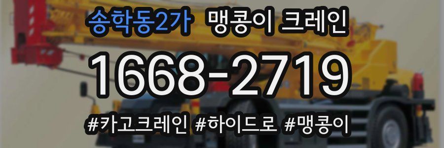송학동2가 맹콩이 크레인