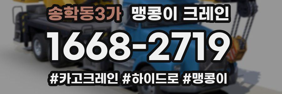 송학동3가 맹콩이 크레인