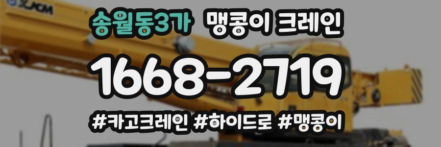 송월동3가 맹콩이 크레인