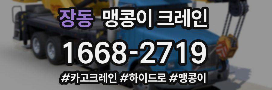 장동 맹콩이 크레인