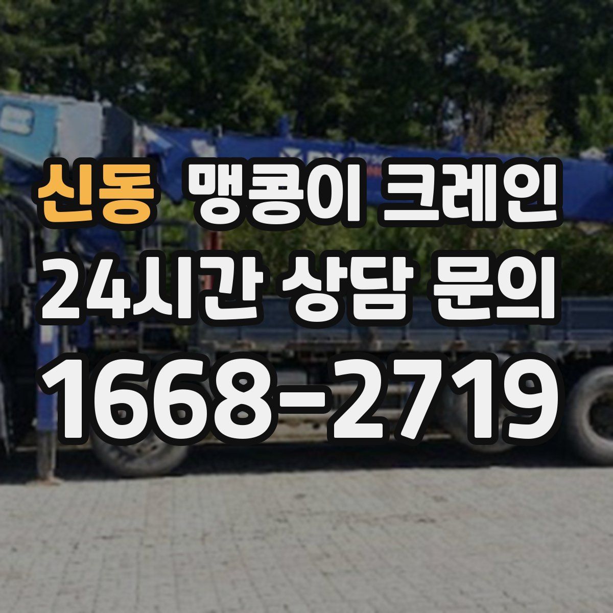 신동 맹콩이 크레인