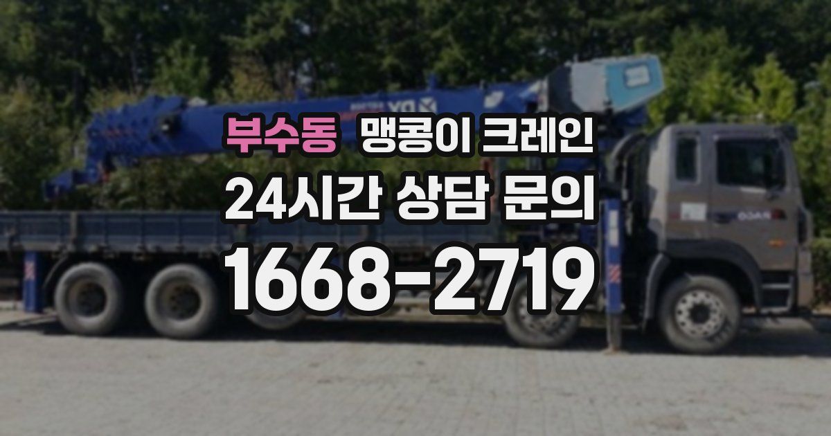 부수동 맹콩이 크레인
